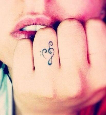 Finger Tattoos