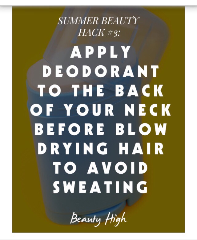 CRAZY (BUT EFFECTIVE) HOT WEATHER BEAUTY HACKS!