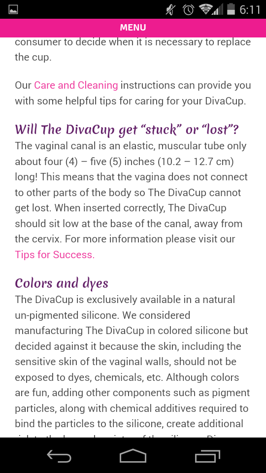 Diva Cup!?