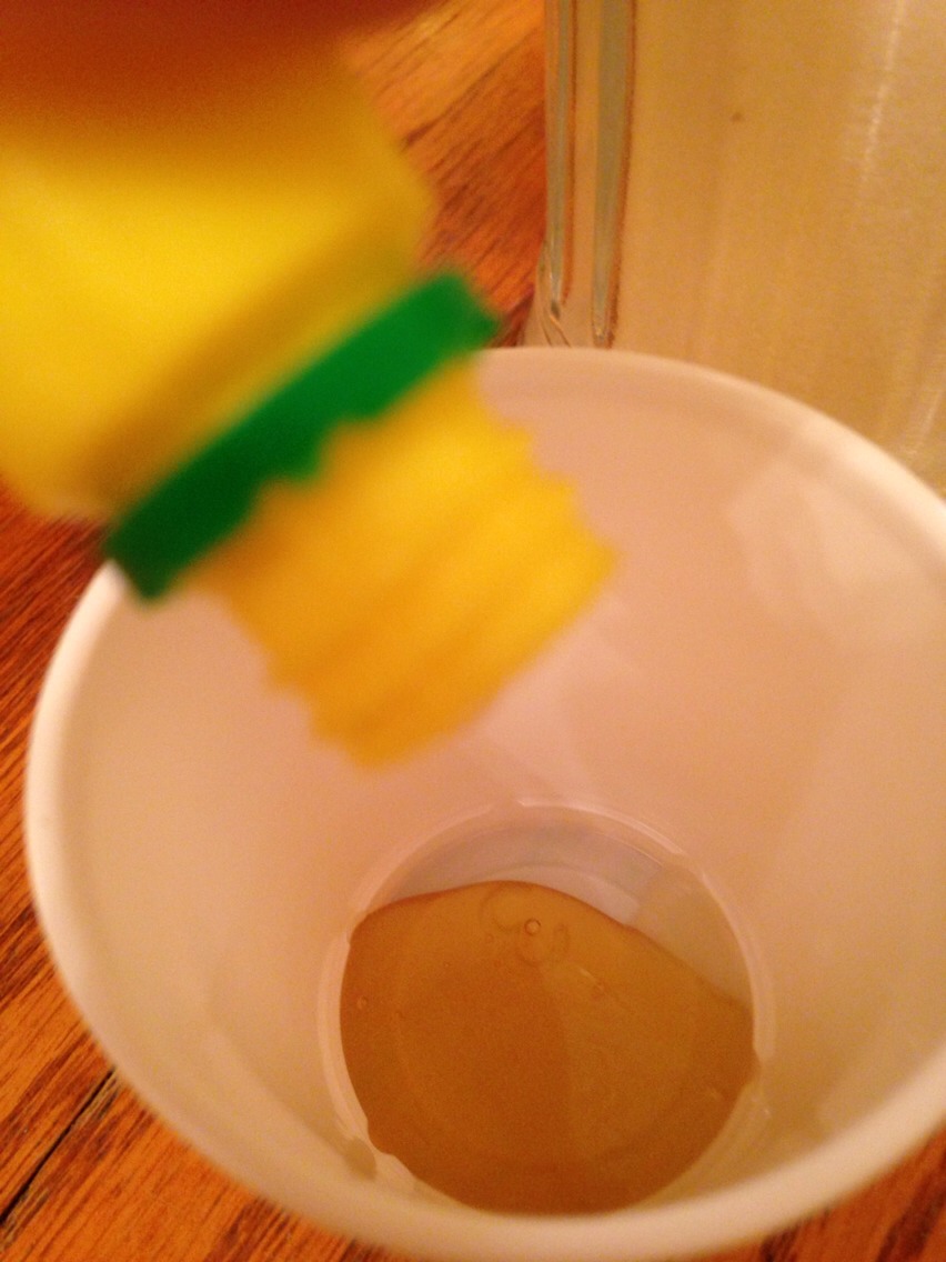 Then add the lemon juice