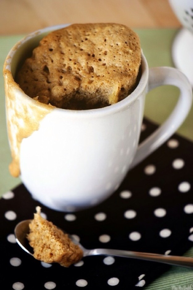 3.Banana Bread In A Mug