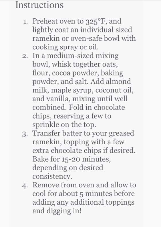 Brownie batter breakfast bake #yum #worthwakingupfor 
