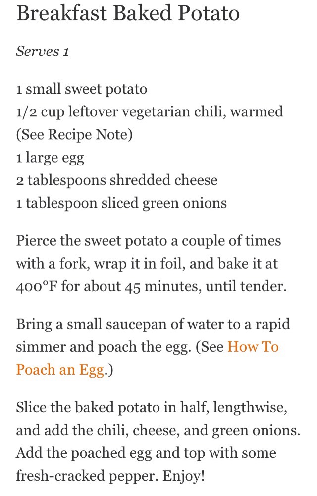 Breakfast baked potatoes 