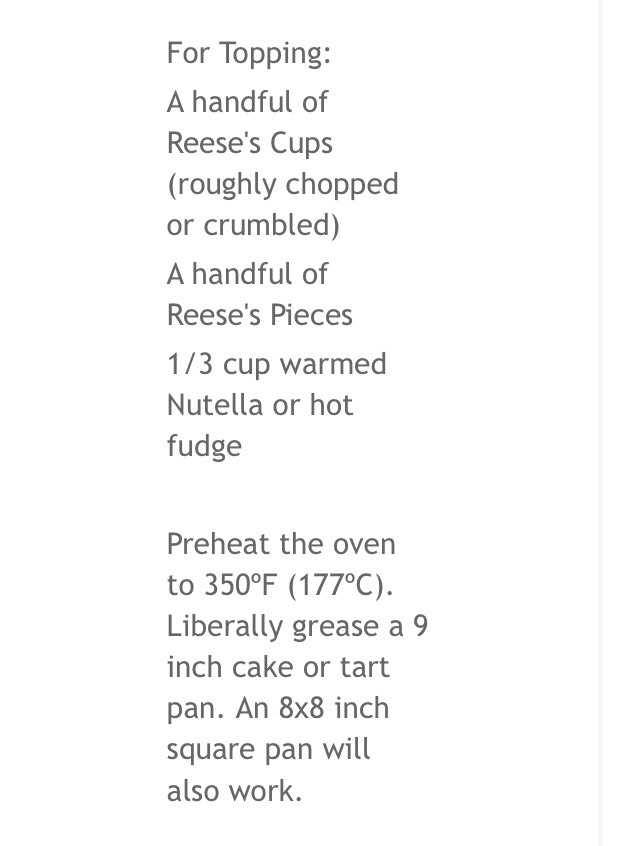 Peanut Butter Brownie Pie 