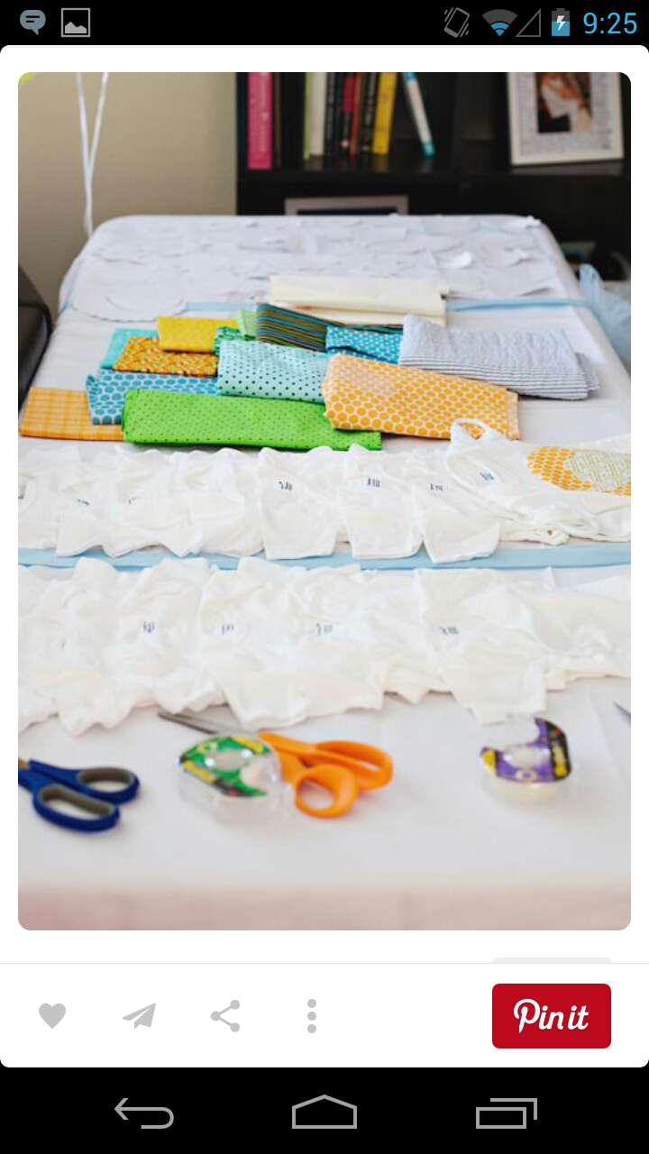 creative onsie decorating idea