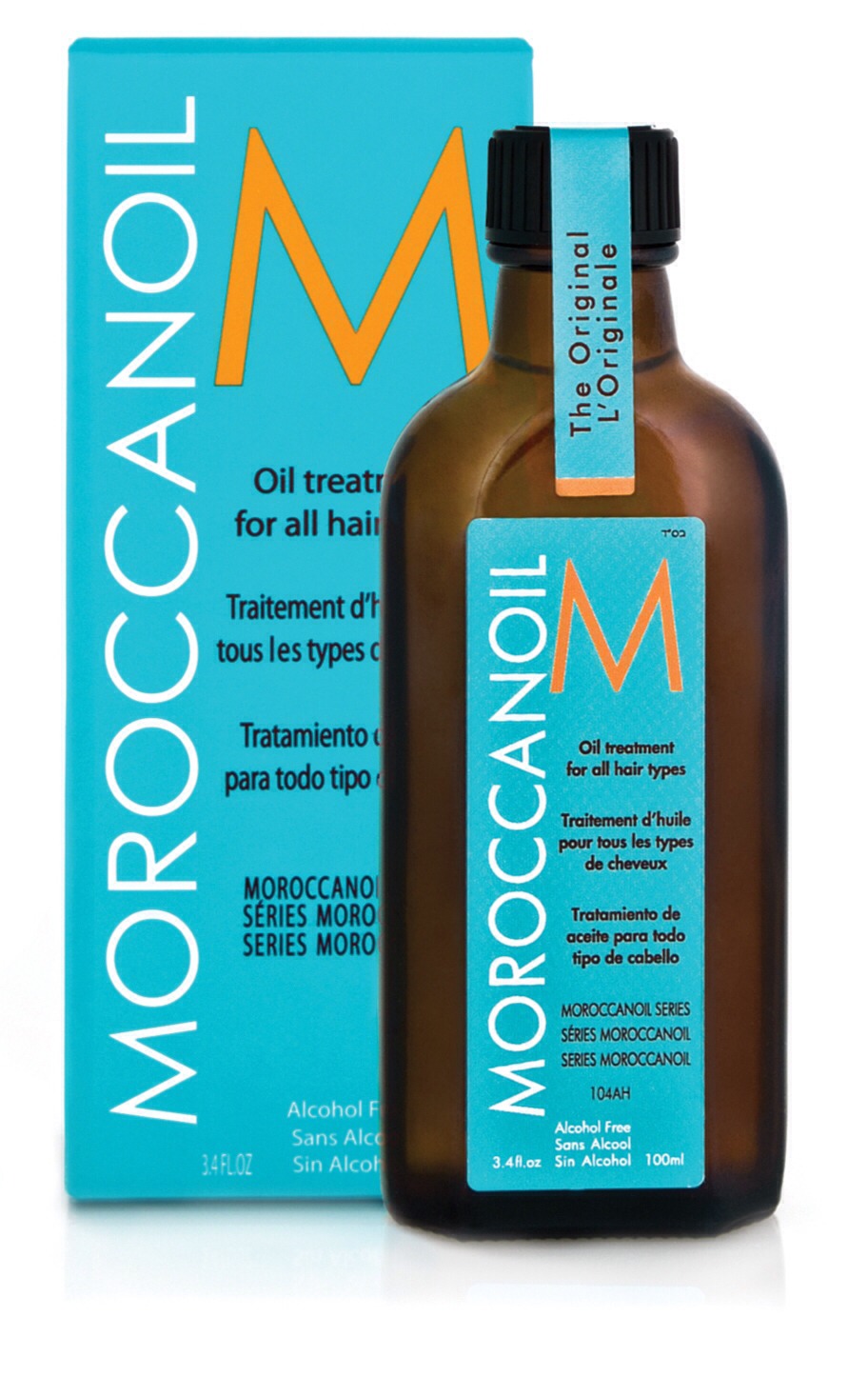 Ah Moroccan oil. I simply swear by it. It's really great for hair growth and it gets rid of frizz, makes your hair smooth, healthy and shiny, and smells great. Pretty much the same as coconut oil.