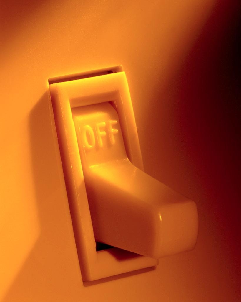Turn off lights And embrace the natural light. lightbulbs create heat especially cfl bulbs