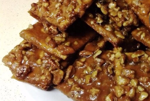 Pecan praline cookies