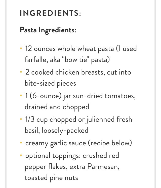 Creamy Pasta Recipe With Sun-dried Tomatoes And Chicken👌😍🍝🍅