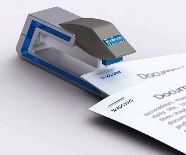 5. For teachers: a date stapler