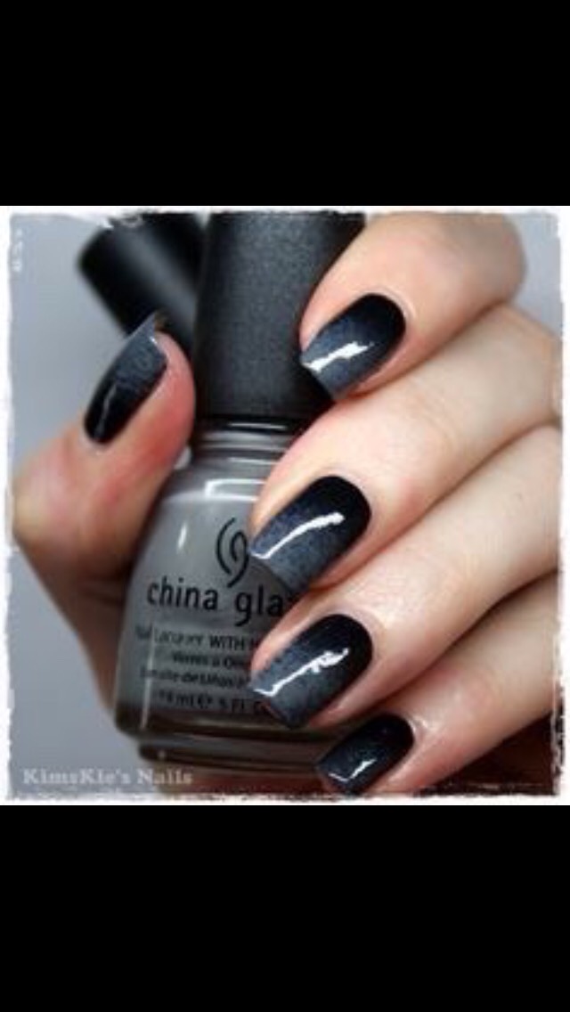 Diy On What To Do With Black And Gray Nail Polish