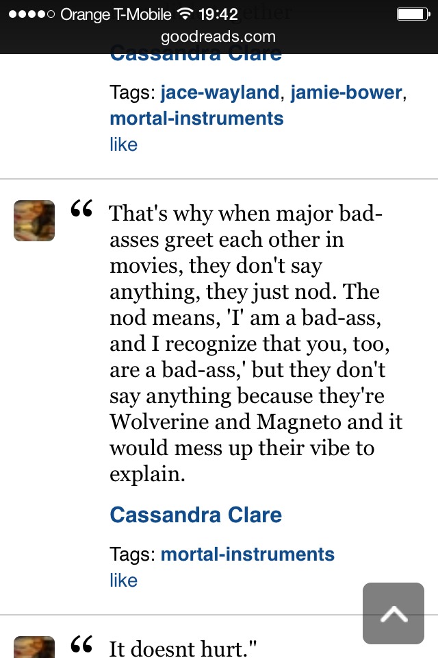 Adorable Mortal Instruments Quotes ❤️