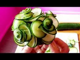 "Creative Vegetable Designs Cut"