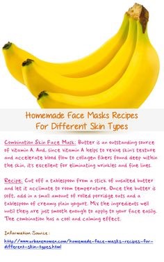 Homemade Ce Masks Recipes For Different Skin Types. 