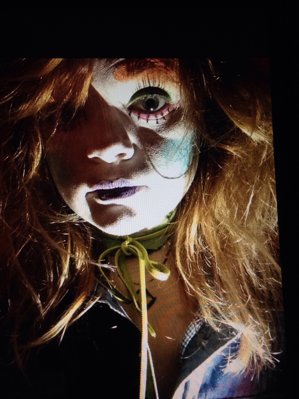 Alice In Wonderland Inspired Face Paint