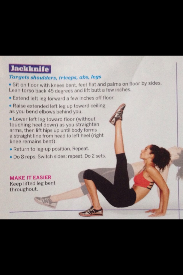 Exercise Your Butt Leg And Abs 
