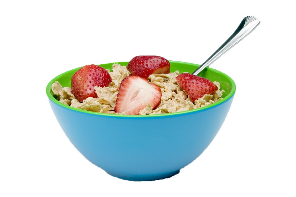 Eat a quick bowl of cereal or a smoothie or granola bar if you don't have time to make a big breakfast.