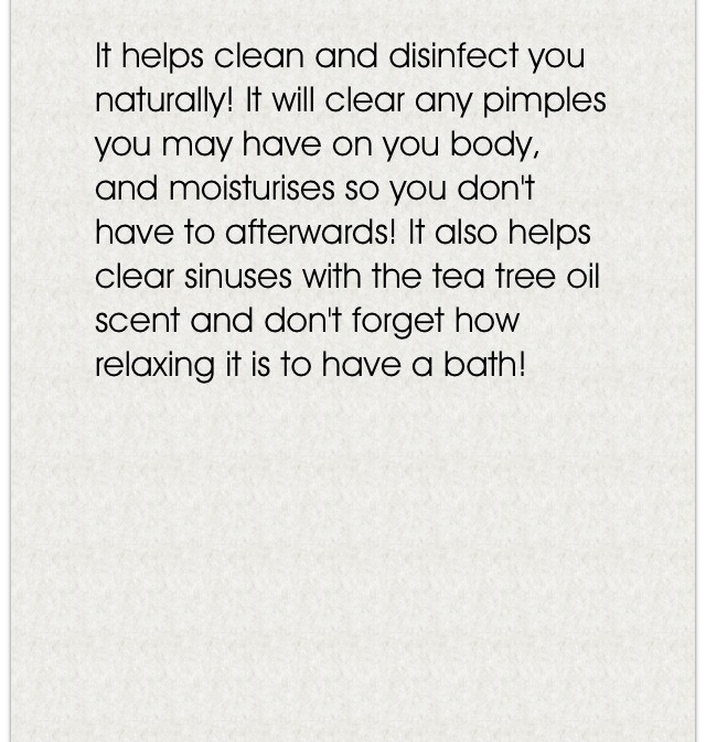 A Few Great Reasons To Bathe With Tea Tree Oil And Coconut Oil Once A Week! 