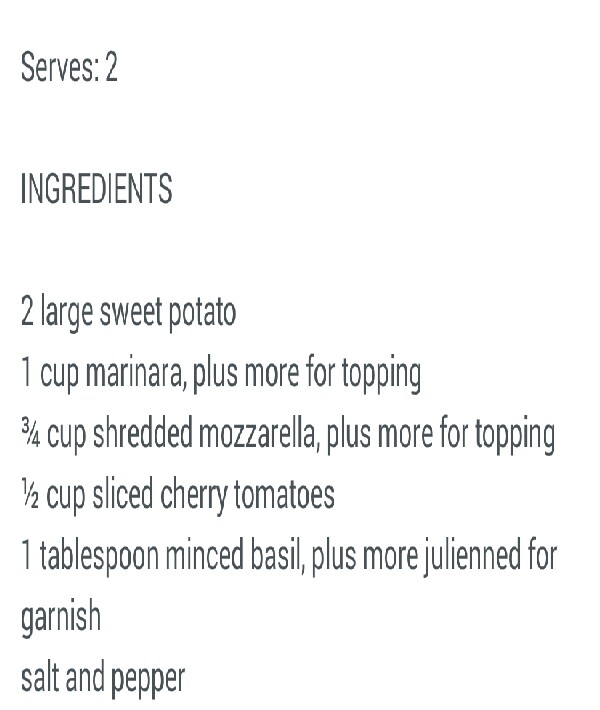 Stuffed baked sweet potatoe!