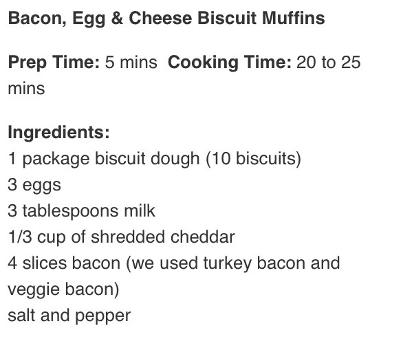 Stuffed Bacon, Egg, And Cheese Biscuits