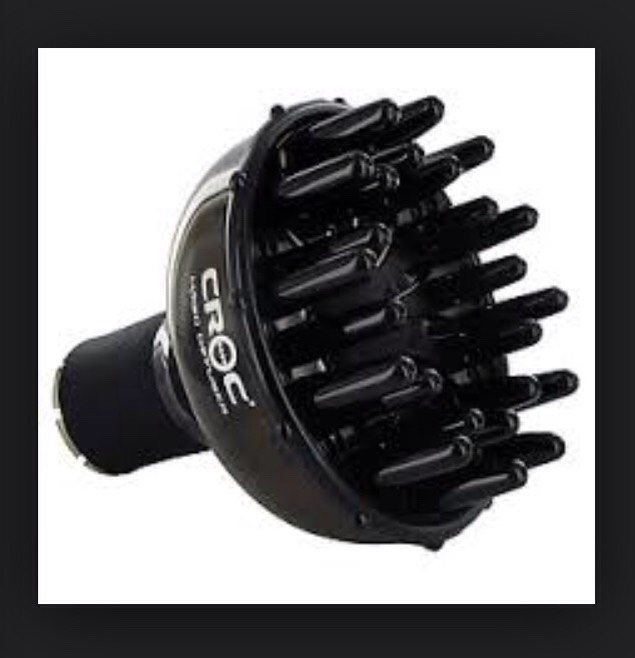 If you need to use a hair dryer don't forget to attach a diffuser to prevent frizzies and damage.