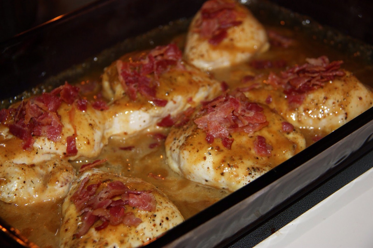 Add bacon bits or any other toppings you like, ENJOY! 