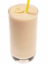 Peanut butter and banana smoothie 

1 banana
1/8 cup peanut butter
1/2 cup milk 
2 TBSP honey 
2 cups ice 

In a blender, combine all the ingredients. Blend until smooth. Pour into glasses and drizzle with honey 