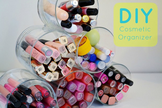 Easy Makeup Organizing