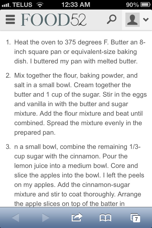 Scrumptious Apple Cake. Another Great Autumn Recipe