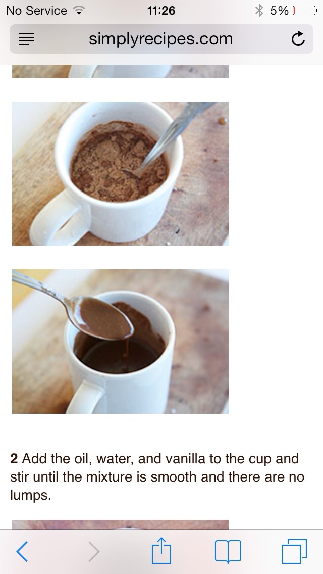BROWNIE IN A CUP