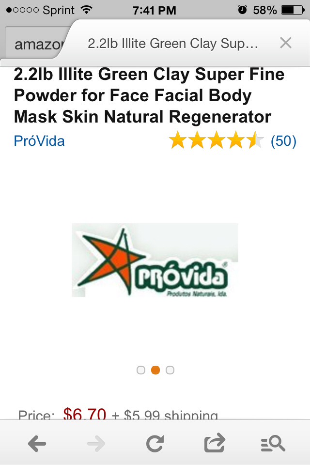 😜 Natural Deep Clean Facial Mud Mask 😜