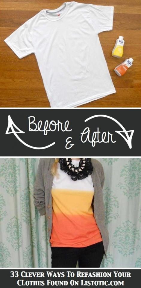 33 Clever Ways To Refashion Your Clothes