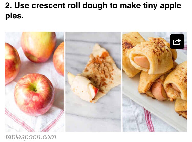 http://www.tablespoon.com/recipes/apple-pie-crescent-bites/72dc6476-259a-4466-8482-05d506b48156
