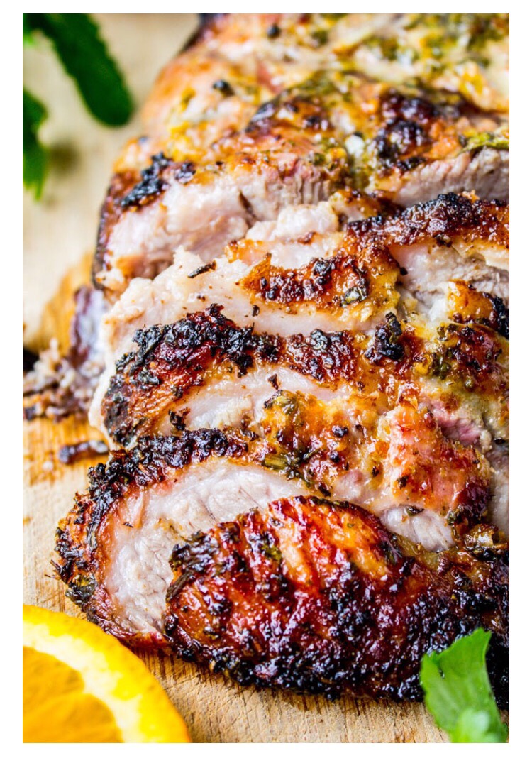 Cuban Mojo Marinated Pork.