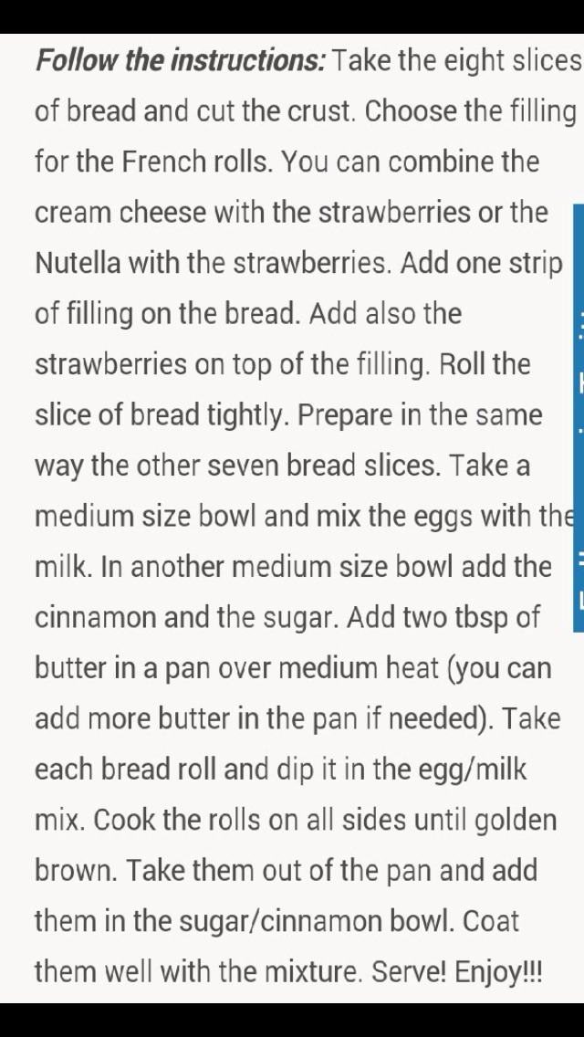 Breakfast Rolls! Yum