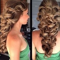 Cute Hairstyles For Long Hair Or For Prom Or Any Special Occasion.