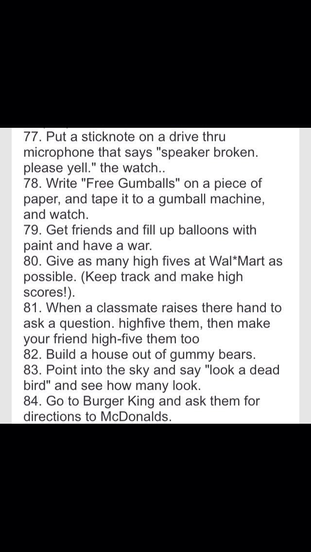 100 Things To Do While Your At A Sleep Over 