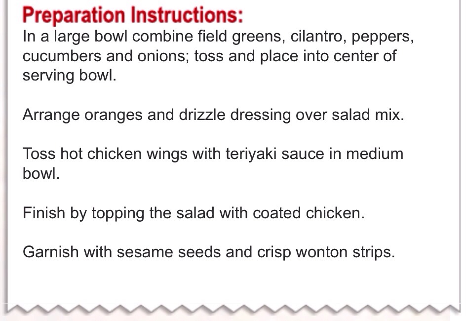 ✨Crispy Teriyaki Chicken Salad✨