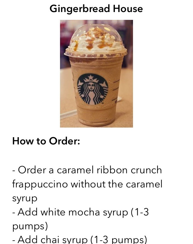 Starbucks Secret Menu Frappuccinos Recipes To Order  