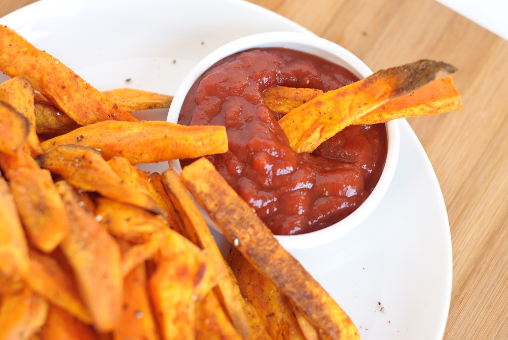 Sweet potatoes, a healthier alternative to regular potatoes. Fries, chips, mashed potatoes, they do it all!