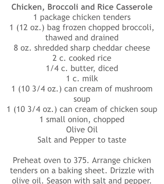 Chicken Broccoli And Rice Recipe!!! Mmmmm 😍👌