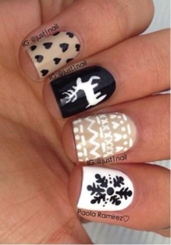 Perfect Nails For The Holidays!! ✨
