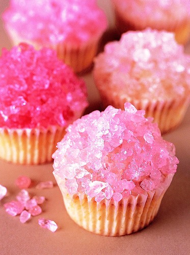 30. Rock Candy Cupcakes