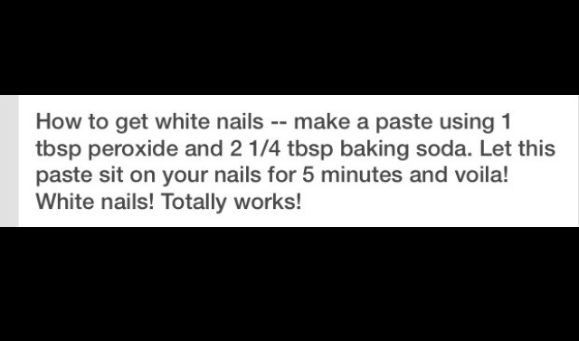 How To Get White Nails 🎀