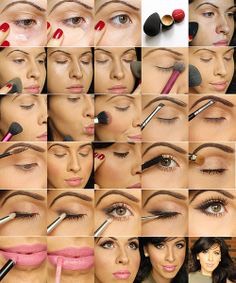 gargeous full face make up tutorial 💕❤️