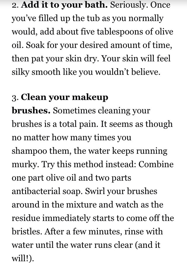 ✨10 Genius Ways To Use Olive Oil In Your Beauty Routine✨ #tipit