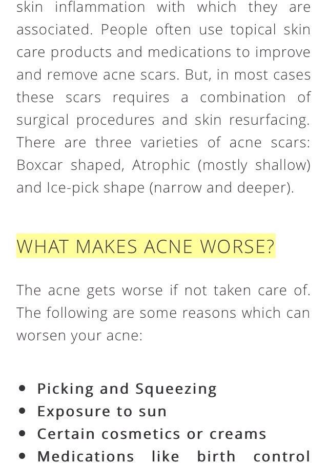 Acne Scar Removal Tips for Flawless Skin😍😍😍