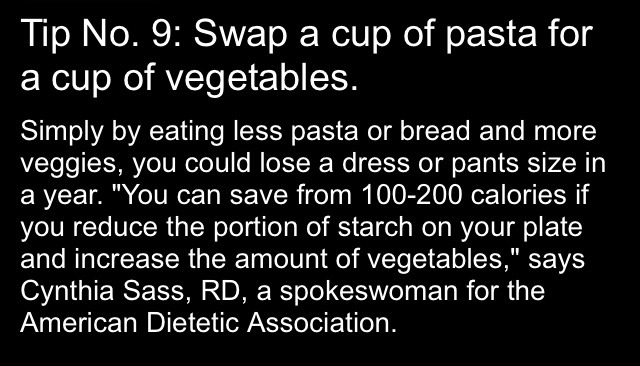 22 Diet Tips