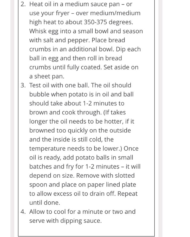"LOADED MASHED POTATO BITES"