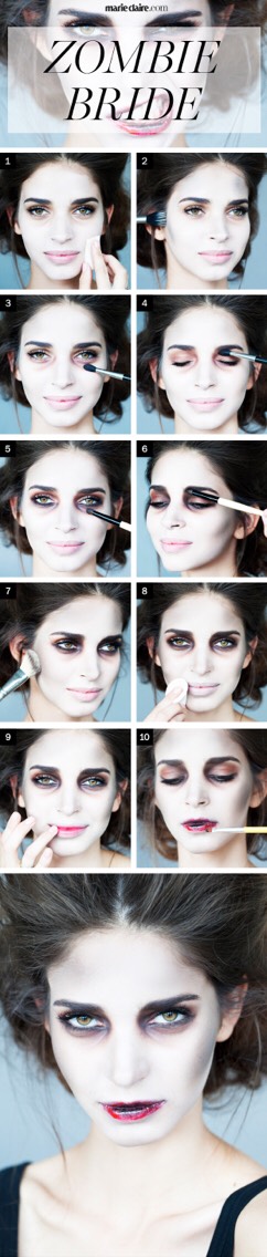 Horrifying Makeup Tutorials For Halloween Costume